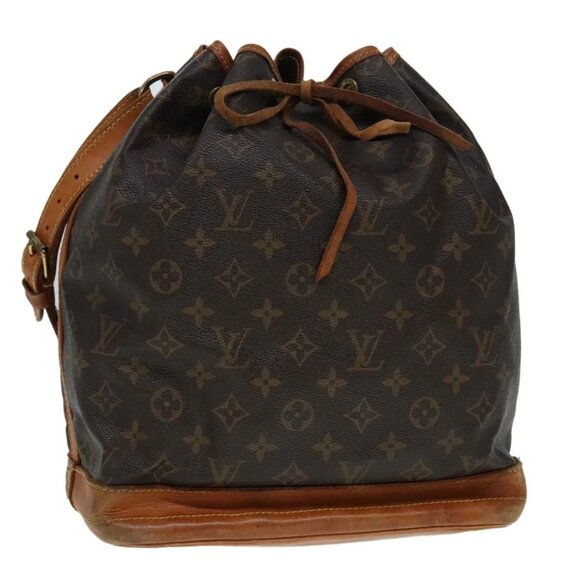 LOUIS VUITTON Monogram Noe Shoulder Bag M42224 LV Auth 91083 - Picture 1 of 16